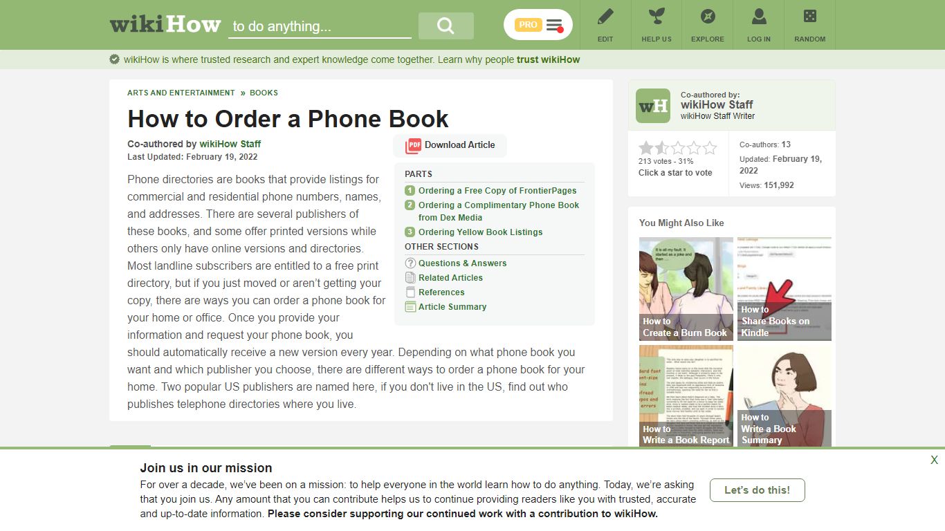 How to Order a Phone Book: 8 Steps (with Pictures) - wikiHow